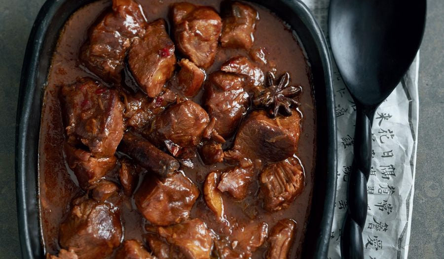 Braised Shoulder of Lamb with Chinese Flavous